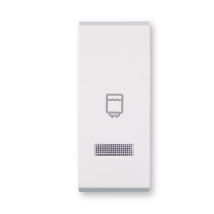 TASTER SA OZNAKOM BOJLERA I INDIKACIJOM 1M BIJELI,  65423.0,   ALING MODE